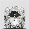 0.70 Carats, Cushion G Color, VVS2 Clarity and Certified by GIA