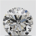 0.80 Carats, Round with Very Good Cut, G Color, I2 Clarity and Certified by GIA