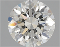 0.80 Carats, Round with Very Good Cut, G Color, IF Clarity and Certified by GIA