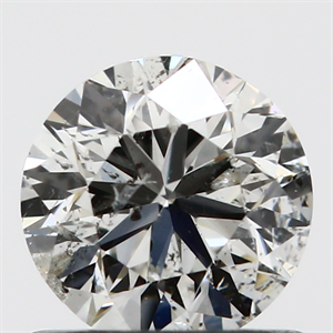 Picture of 0.70 Carats, Round with Very Good Cut, H Color, I1 Clarity and Certified by GIA