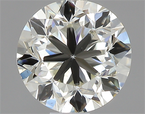 Picture of 0.70 Carats, Round with Good Cut, M Color, SI1 Clarity and Certified by GIA