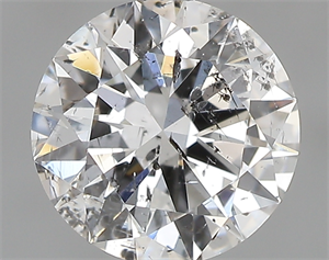 Picture of 0.80 Carats, Round with Excellent Cut, E Color, I1 Clarity and Certified by GIA