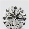 0.80 Carats, Round with Very Good Cut, I Color, I1 Clarity and Certified by GIA