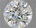 1.00 Carats, Round with Excellent Cut, J Color, IF Clarity and Certified by GIA