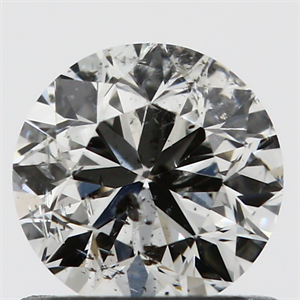 Picture of 0.71 Carats, Round with Very Good Cut, G Color, I1 Clarity and Certified by GIA