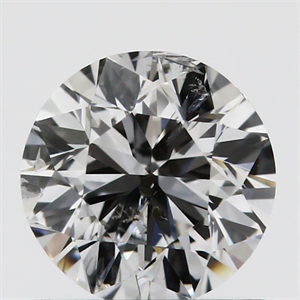 Picture of 0.70 Carats, Round with Very Good Cut, D Color, I1 Clarity and Certified by GIA