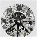 0.70 Carats, Round with Very Good Cut, I Color, I2 Clarity and Certified by GIA