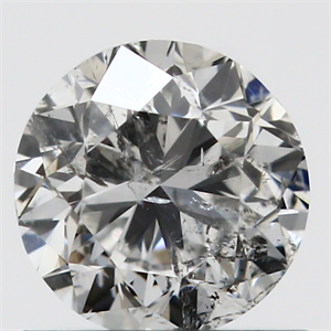 Picture of 0.70 Carats, Round with Good Cut, I Color, I2 Clarity and Certified by GIA