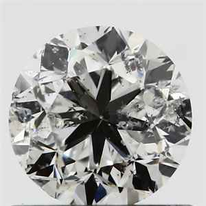 Picture of 0.70 Carats, Round with Good Cut, G Color, I2 Clarity and Certified by GIA