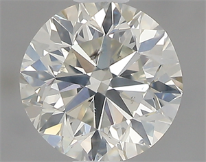 Picture of 0.70 Carats, Round with Very Good Cut, K Color, SI2 Clarity and Certified by GIA
