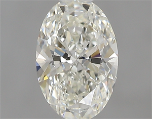 Picture of 0.40 Carats, Oval J Color, VVS2 Clarity and Certified by GIA