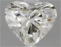 0.83 Carats, Heart K Color, VS2 Clarity and Certified by GIA