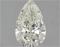 0.80 Carats, Pear K Color, VS2 Clarity and Certified by GIA