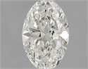0.60 Carats, Oval I Color, VS2 Clarity and Certified by GIA