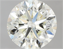 2.00 Carats, Round with Good Cut, M Color, VVS2 Clarity and Certified by GIA