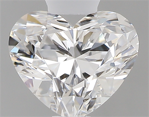 Picture of 0.50 Carats, Heart D Color, VVS1 Clarity and Certified by GIA