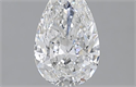 1.08 Carats, Pear E Color, IF Clarity and Certified by GIA
