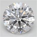 Lab Created Diamond 2.25 Carats, Round with ideal Cut, E Color, vs2 Clarity and Certified by IGI