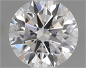 0.42 Carats, Round with Excellent Cut, D Color, SI1 Clarity and Certified by GIA