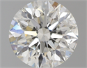0.80 Carats, Round with Excellent Cut, H Color, SI2 Clarity and Certified by GIA