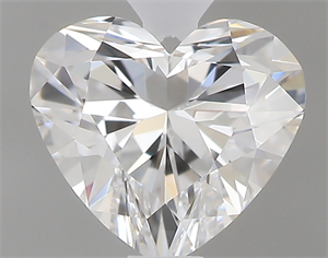 Picture of 0.42 Carats, Heart E Color, VVS2 Clarity and Certified by GIA