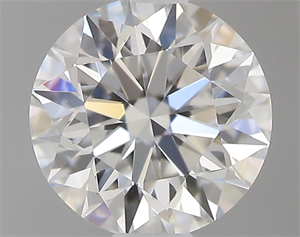 Picture of 0.44 Carats, Round with Excellent Cut, E Color, VVS1 Clarity and Certified by GIA