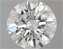1.35 Carats, Radiant Diamond with Ideal Cut, F Color, SI2 Clarity and Certified by GIA