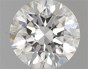 Picture of 1.00 Carats, Round Diamond with Excellent Cut, F Color, SI2 Clarity and Certified by GIA