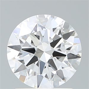 Picture of Lab Created Diamond 1.58 Carats, Round with Excellent Cut, E Color, VVS2 Clarity and Certified by IGI