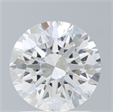 Del inventario de diamantes de laboratorio, 1.62 quilates, Redondo , Color E, claridad VS1 y certificado IGI