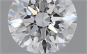 0.70 Carats, Round with Excellent Cut, E Color, VVS2 Clarity and Certified by GIA