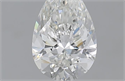0.90 Carats, Pear F Color, VS1 Clarity and Certified by GIA