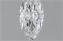 0.70 Carats, Marquise E Color, SI1 Clarity and Certified by GIA