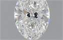 0.60 Carats, Oval G Color, VVS1 Clarity and Certified by GIA