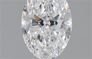 Picture of 0.63 Carats, Oval E Color, VVS1 Clarity and Certified by GIA