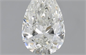 0.90 Carats, Pear J Color, SI1 Clarity and Certified by GIA