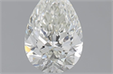 0.60 Carats, Pear J Color, VS2 Clarity and Certified by GIA