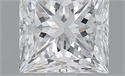 0.50 Carats, Princess E Color, VVS2 Clarity and Certified by GIA