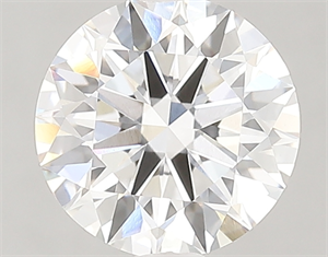 Picture of Lab Created Diamond 2.13 Carats, Round with ideal Cut, D Color, vvs2 Clarity and Certified by IGI