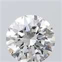 0.40 Carats, Round with Excellent Cut, F Color, IF Clarity and Certified by GIA