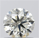 0.71 Carats, Round with Very Good Cut, L Color, VS1 Clarity and Certified by GIA