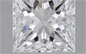 1.01 Carats, Princess F Color, SI2 Clarity and Certified by GIA