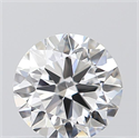 0.45 Carats, Round with Excellent Cut, D Color, IF Clarity and Certified by GIA