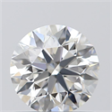 0.73 Carats, Round with Excellent Cut, G Color, VVS2 Clarity and Certified by GIA