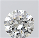 0.43 Carats, Round with Excellent Cut, I Color, VVS1 Clarity and Certified by GIA