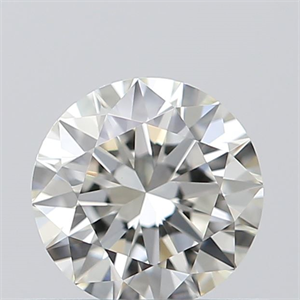 Picture of 0.43 Carats, Round with Excellent Cut, I Color, VVS1 Clarity and Certified by GIA