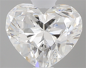 Picture of 0.40 Carats, Heart F Color, VS1 Clarity and Certified by GIA