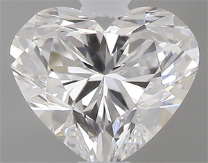 Picture of 0.41 Carats, Heart E Color, VVS1 Clarity and Certified by GIA
