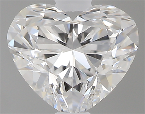 Picture of 0.44 Carats, Heart E Color, VVS2 Clarity and Certified by GIA