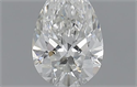 0.50 Carats, Pear H Color, SI1 Clarity and Certified by GIA